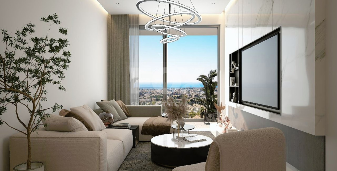 Luxury three bedroom apartment on forth floor to Paphos Center