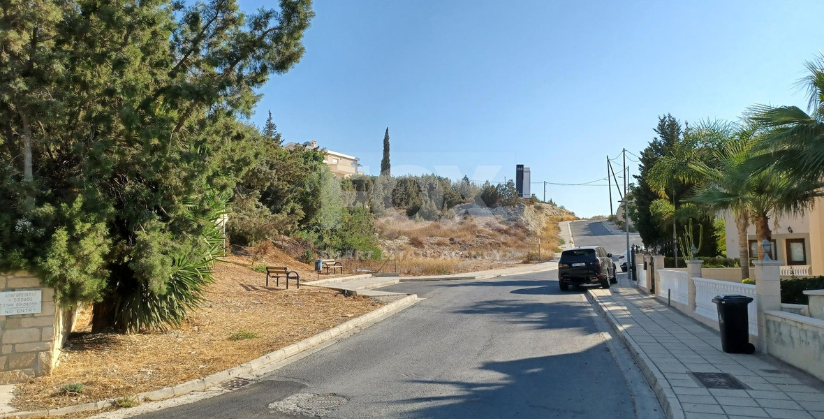 For Sale Residential Plot with Panoramic Sea Views in Agios Tychonas