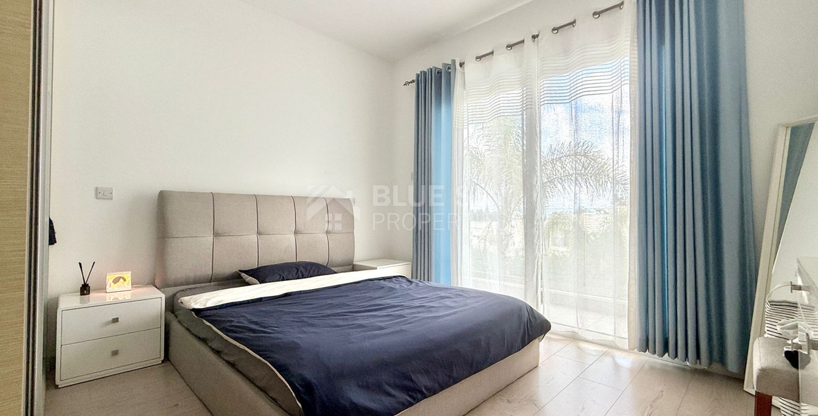 Corner House for Sale in  Mouttagiaka: with Roof Garden in Gated Complex