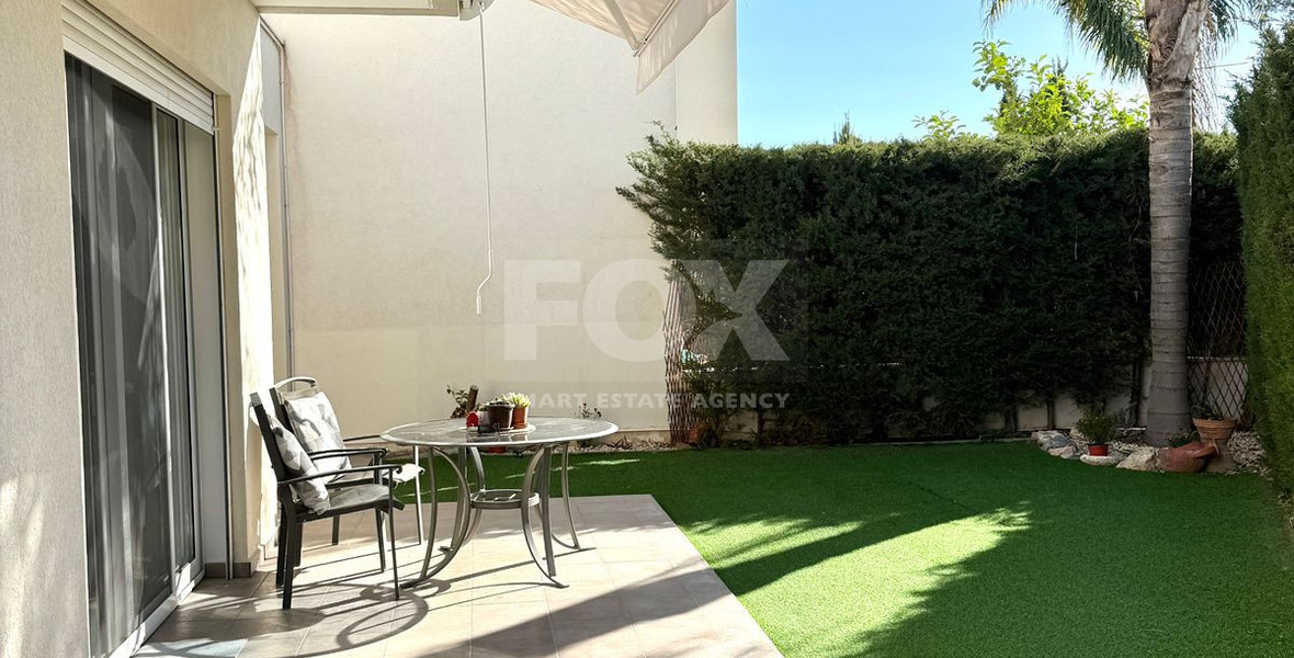 Corner House for Sale in  Mouttagiaka: with Roof Garden in Gated Complex