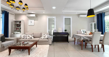 Corner House for Sale in  Mouttagiaka: with Roof Garden in Gated Complex