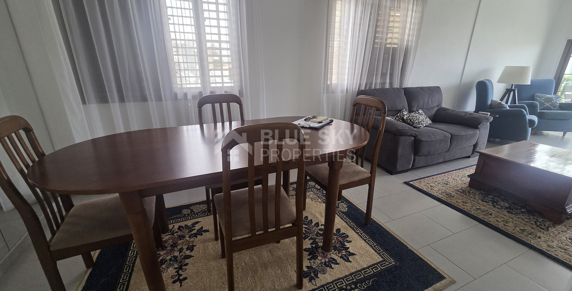 Elegant Three-Bedroom Upper House for Rent Near the Sea in Potamos Germasogeias Limassol