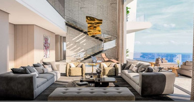 Exclusive Whole-Floor Sky Villa | 28th Floor | 360° Panoramic Views |  For Sale In Neapoli Limassol Cyprus