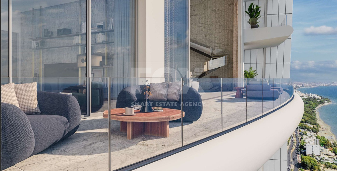 Exclusive Whole-Floor Sky Villa | 28th Floor | 360° Panoramic Views |  For Sale In Neapoli Limassol Cyprus