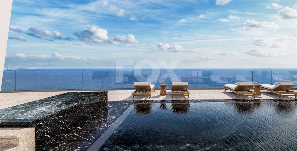 Exclusive Whole-Floor Sky Villa | 28th Floor | 360° Panoramic Views |  For Sale In Neapoli Limassol Cyprus