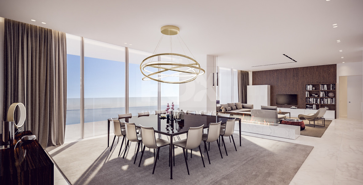 Exclusive Whole-Floor Sky Villa | 28th Floor | 360° Panoramic Views |  For Sale In Neapoli Limassol Cyprus