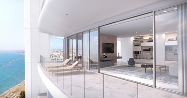 Exclusive Whole-Floor Sky Villa | 28th Floor | 360° Panoramic Views |  For Sale In Neapoli Limassol Cyprus