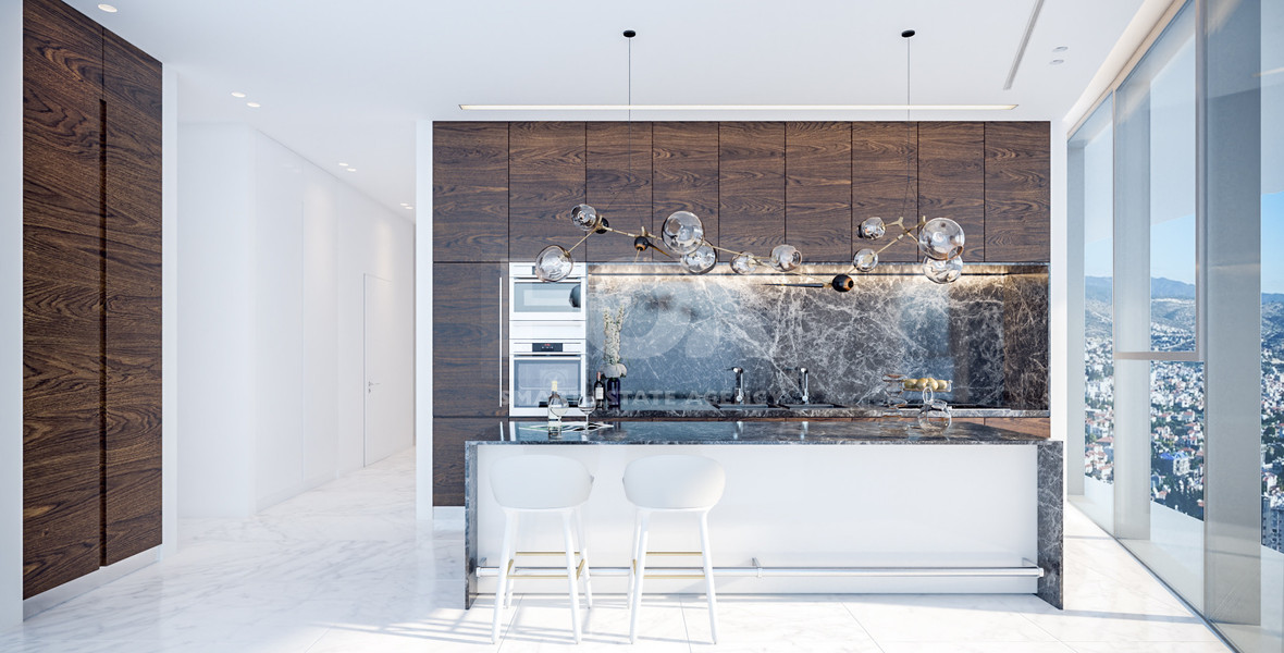 Exclusive Whole-Floor Sky Villa | 28th Floor | 360° Panoramic Views |  For Sale In Neapoli Limassol Cyprus