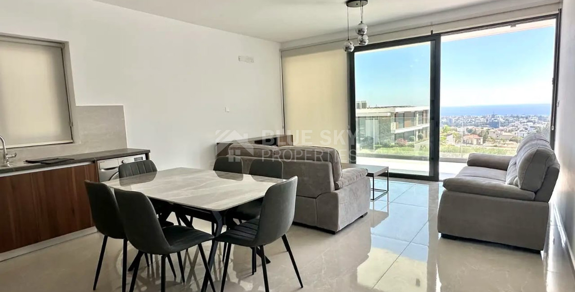 Modern New  Two Bedroom Apartment Spectacular Sea Views Panioti Germasogeia