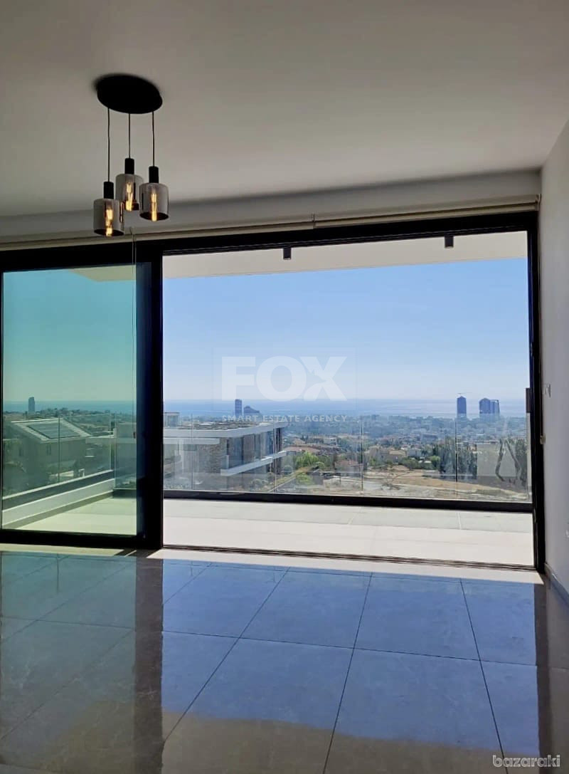 Modern New  Two Bedroom Apartment Spectacular Sea Views Panioti Germasogeia