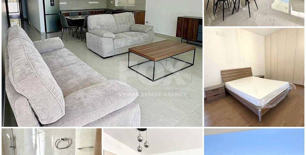 Modern New  Two Bedroom Apartment Spectacular Sea Views Panioti Germasogeia