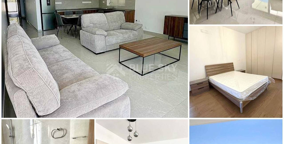 Modern New  Two Bedroom Apartment Spectacular Sea Views Panioti Germasogeia