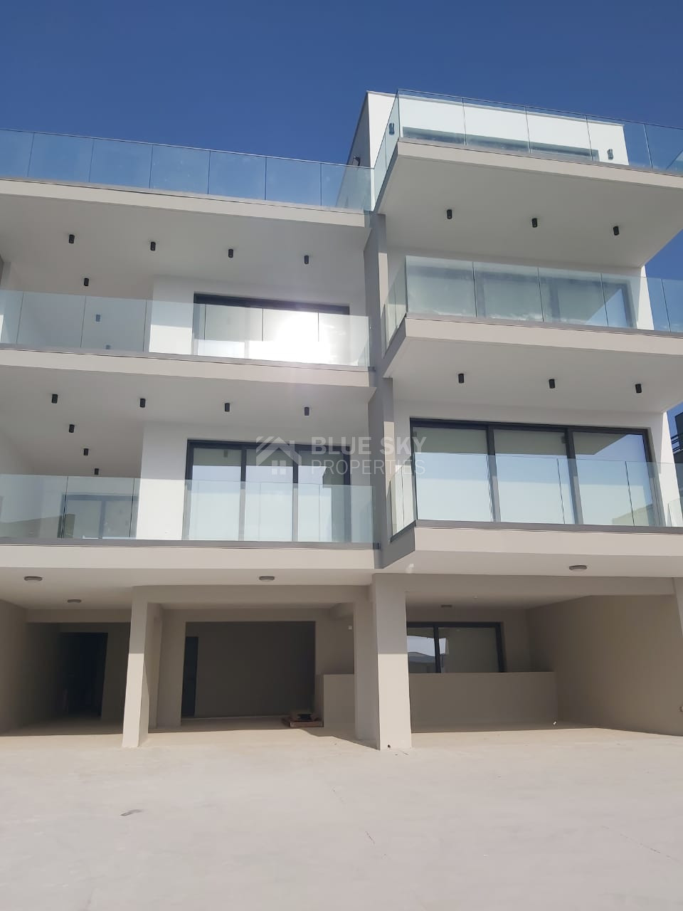 Modern New  Two Bedroom Apartment Spectacular Sea Views Panioti Germasogeia