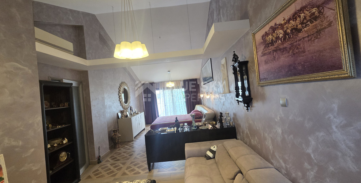 Prime Beachfront Lifestyle Opportunity / For Sale Four-Bedroom Maisonette Only 30 Meters from the Sea, Germasogeia tourist area, Limassol