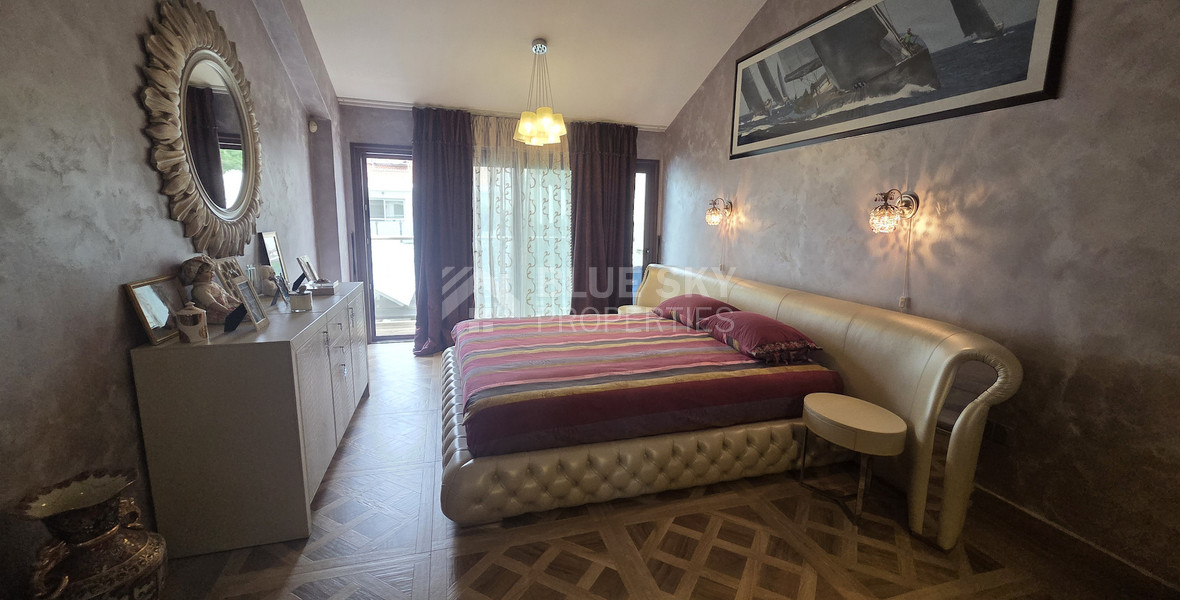 Prime Beachfront Lifestyle Opportunity / For Sale Four-Bedroom Maisonette Only 30 Meters from the Sea, Germasogeia tourist area, Limassol