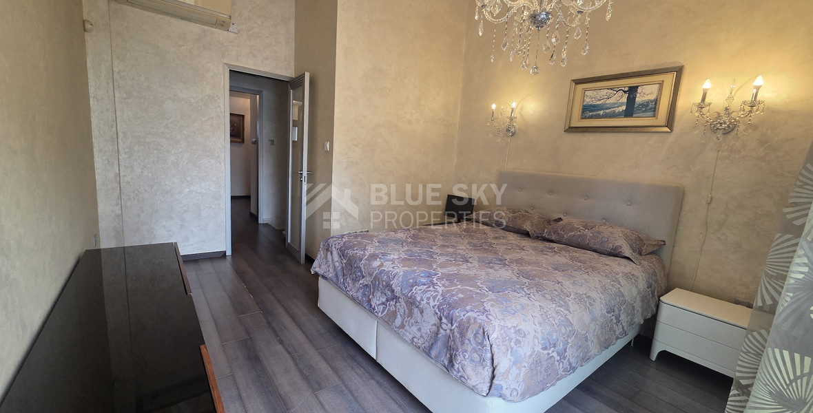 Prime Beachfront Lifestyle Opportunity / For Sale Four-Bedroom Maisonette Only 30 Meters from the Sea, Germasogeia tourist area, Limassol