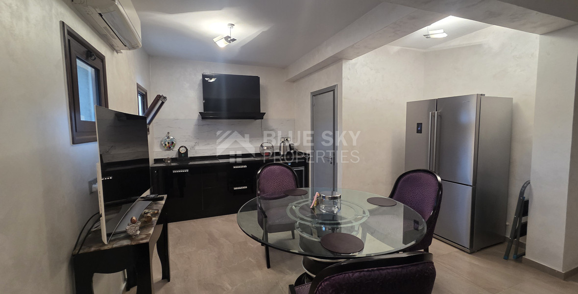 Prime Beachfront Lifestyle Opportunity / For Sale Four-Bedroom Maisonette Only 30 Meters from the Sea, Germasogeia tourist area, Limassol