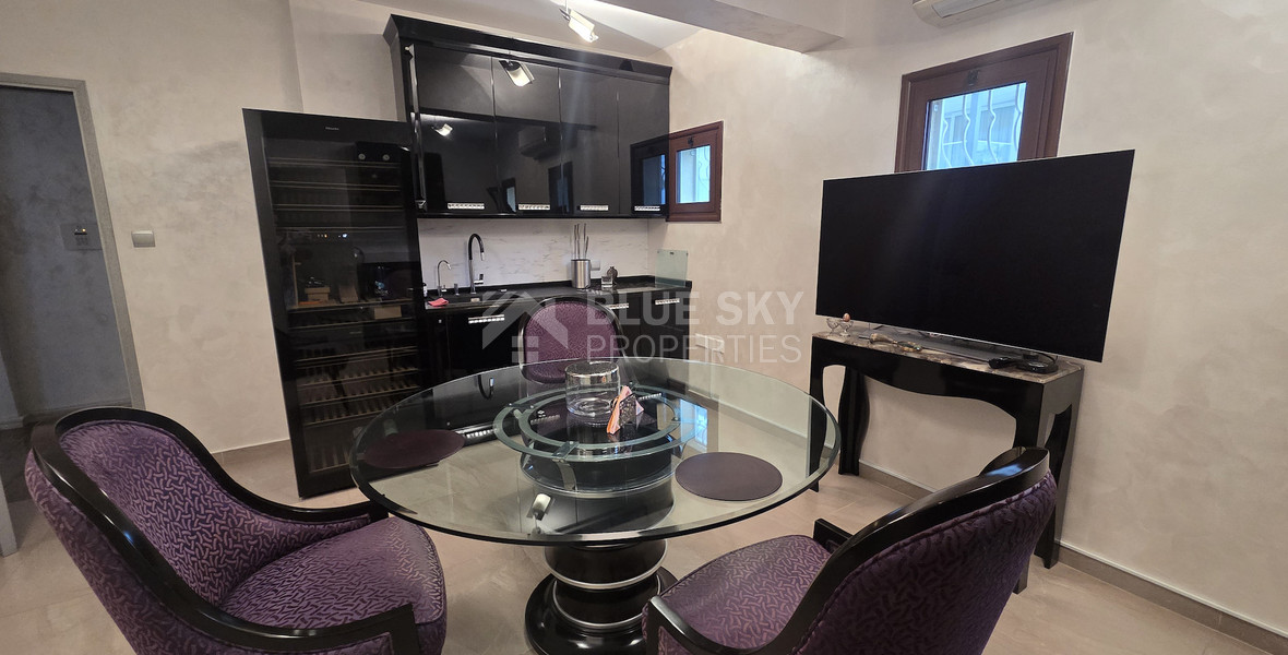 Prime Beachfront Lifestyle Opportunity / For Sale Four-Bedroom Maisonette Only 30 Meters from the Sea, Germasogeia tourist area, Limassol
