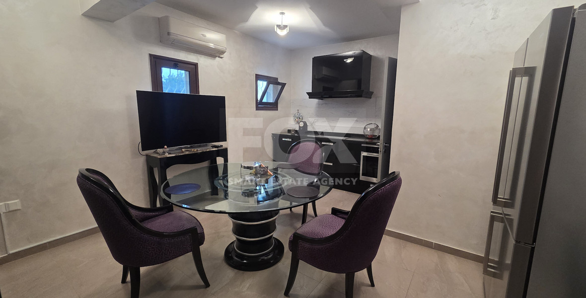 Prime Beachfront Lifestyle Opportunity / For Sale Four-Bedroom Maisonette Only 30 Meters from the Sea, Germasogeia tourist area, Limassol