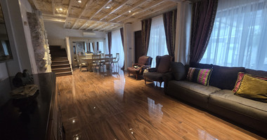 Prime Beachfront Lifestyle Opportunity / For Sale Four-Bedroom Maisonette Only 30 Meters from the Sea, Germasogeia tourist area, Limassol