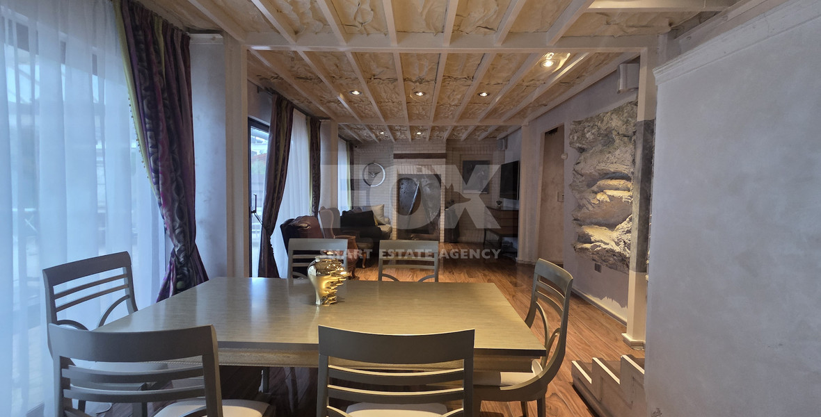 Prime Beachfront Lifestyle Opportunity / For Sale Four-Bedroom Maisonette Only 30 Meters from the Sea, Germasogeia tourist area, Limassol