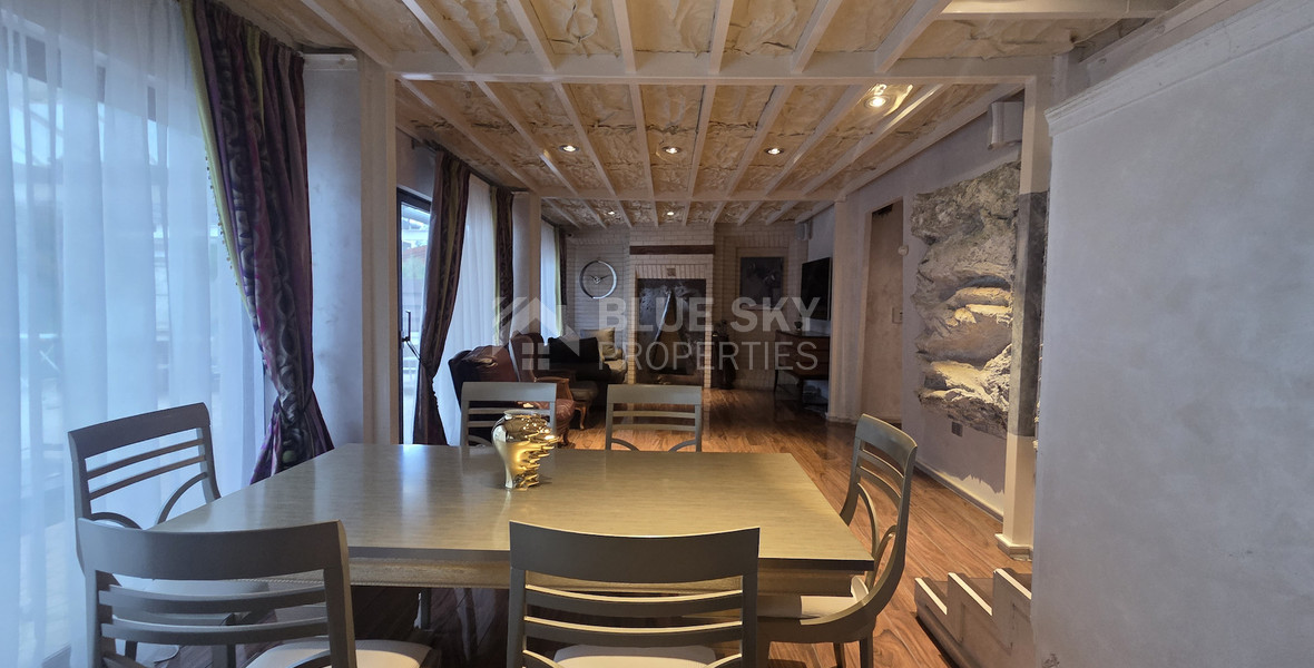 Prime Beachfront Lifestyle Opportunity / For Sale Four-Bedroom Maisonette Only 30 Meters from the Sea, Germasogeia tourist area, Limassol