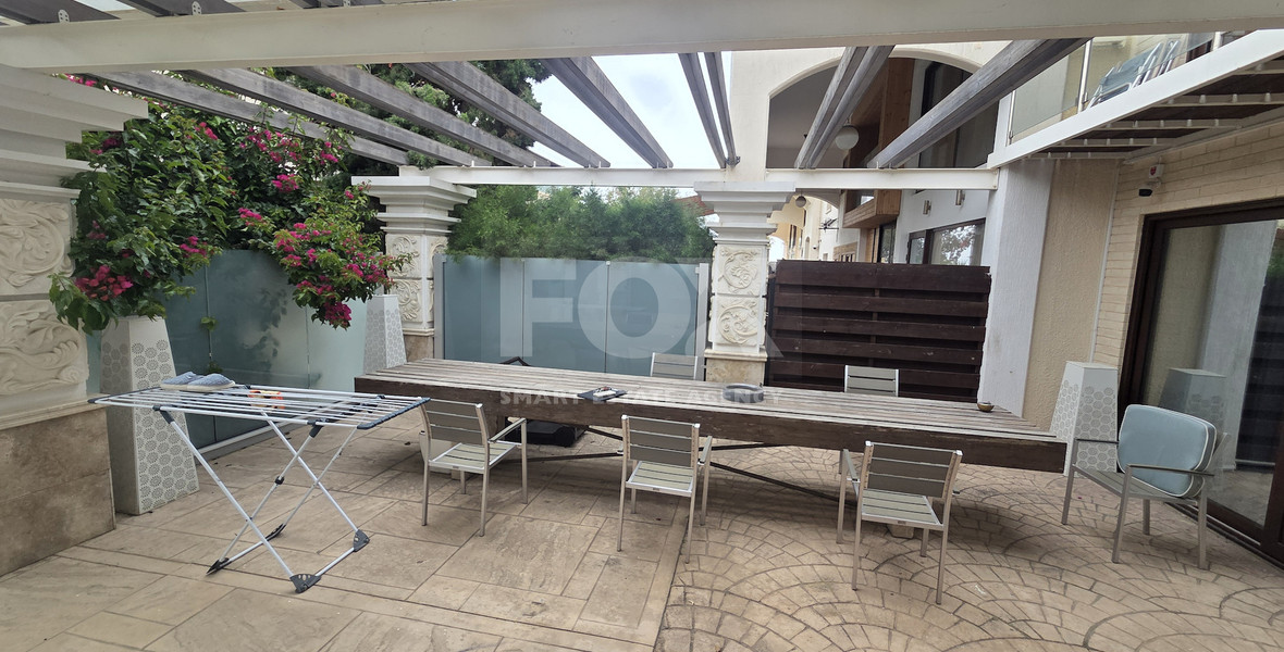 Prime Beachfront Lifestyle Opportunity / For Sale Four-Bedroom Maisonette Only 30 Meters from the Sea, Germasogeia tourist area, Limassol