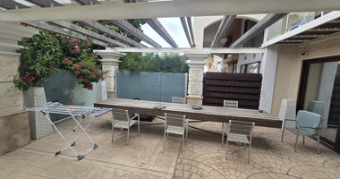 Prime Beachfront Lifestyle Opportunity / For Sale Four-Bedroom Maisonette Only 30 Meters from the Sea, Germasogeia tourist area, Limassol