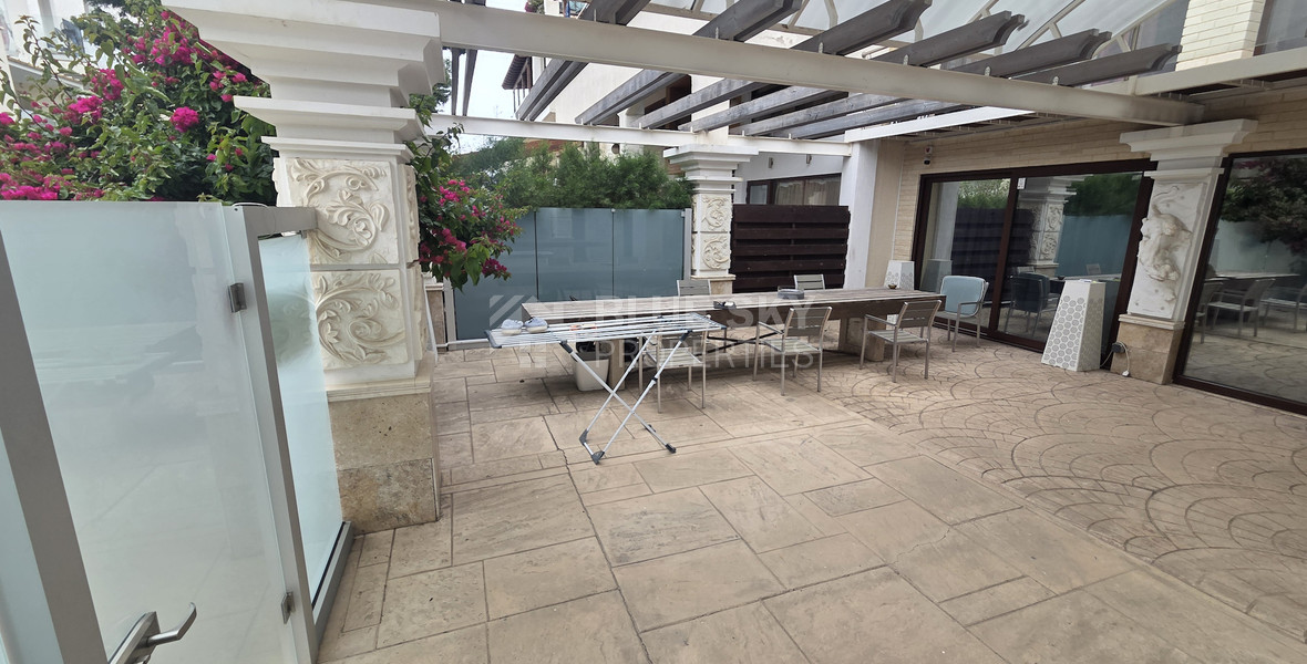 Prime Beachfront Lifestyle Opportunity / For Sale Four-Bedroom Maisonette Only 30 Meters from the Sea, Germasogeia tourist area, Limassol