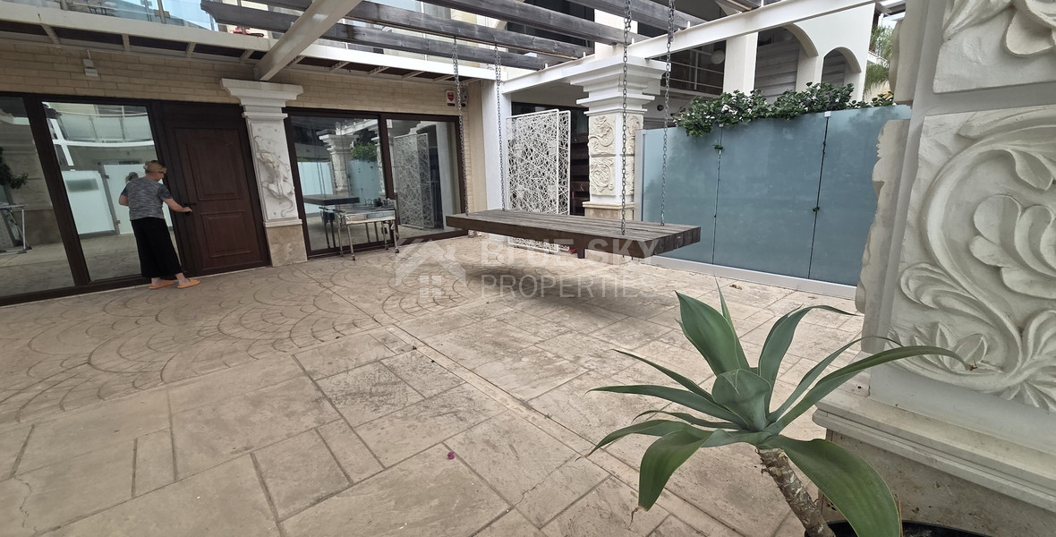 Prime Beachfront Lifestyle Opportunity / For Sale Four-Bedroom Maisonette Only 30 Meters from the Sea, Germasogeia tourist area, Limassol