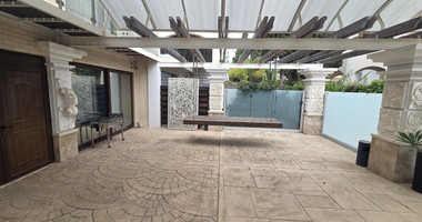 Prime Beachfront Lifestyle Opportunity / For Sale Four-Bedroom Maisonette Only 30 Meters from the Sea, Germasogeia tourist area, Limassol