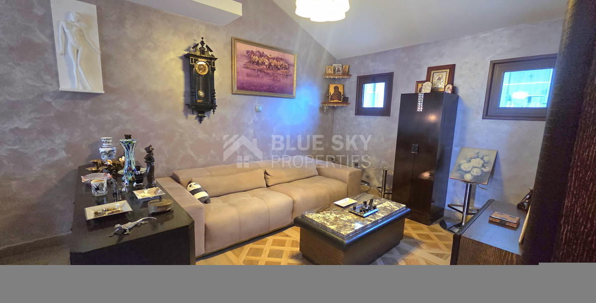 Prime Beachfront Lifestyle Opportunity / For Sale Four-Bedroom Maisonette Only 30 Meters from the Sea, Germasogeia tourist area, Limassol