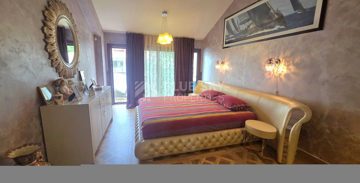 Prime Beachfront Lifestyle Opportunity / For Sale Four-Bedroom Maisonette Only 30 Meters from the Sea, Germasogeia tourist area, Limassol