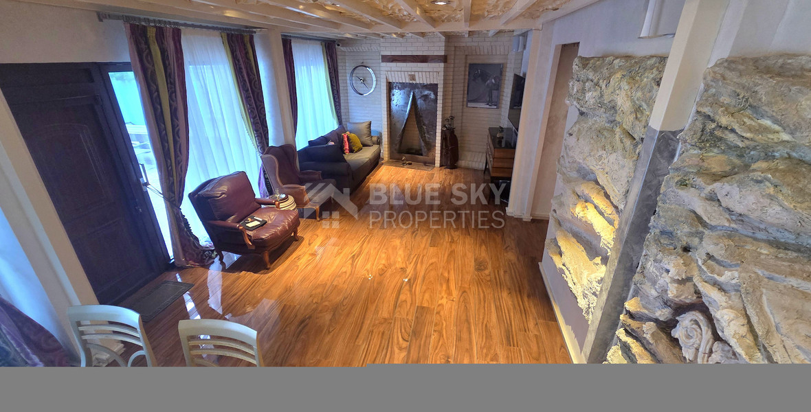Prime Beachfront Lifestyle Opportunity / For Sale Four-Bedroom Maisonette Only 30 Meters from the Sea, Germasogeia tourist area, Limassol