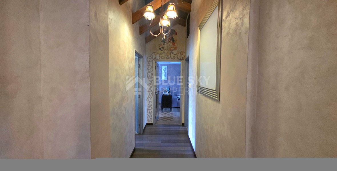 Prime Beachfront Lifestyle Opportunity / For Sale Four-Bedroom Maisonette Only 30 Meters from the Sea, Germasogeia tourist area, Limassol