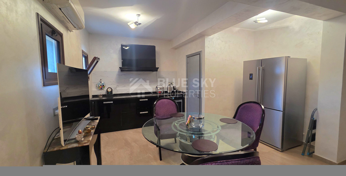 Prime Beachfront Lifestyle Opportunity / For Sale Four-Bedroom Maisonette Only 30 Meters from the Sea, Germasogeia tourist area, Limassol