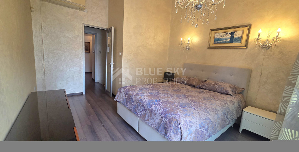 Prime Beachfront Lifestyle Opportunity / For Sale Four-Bedroom Maisonette Only 30 Meters from the Sea, Germasogeia tourist area, Limassol