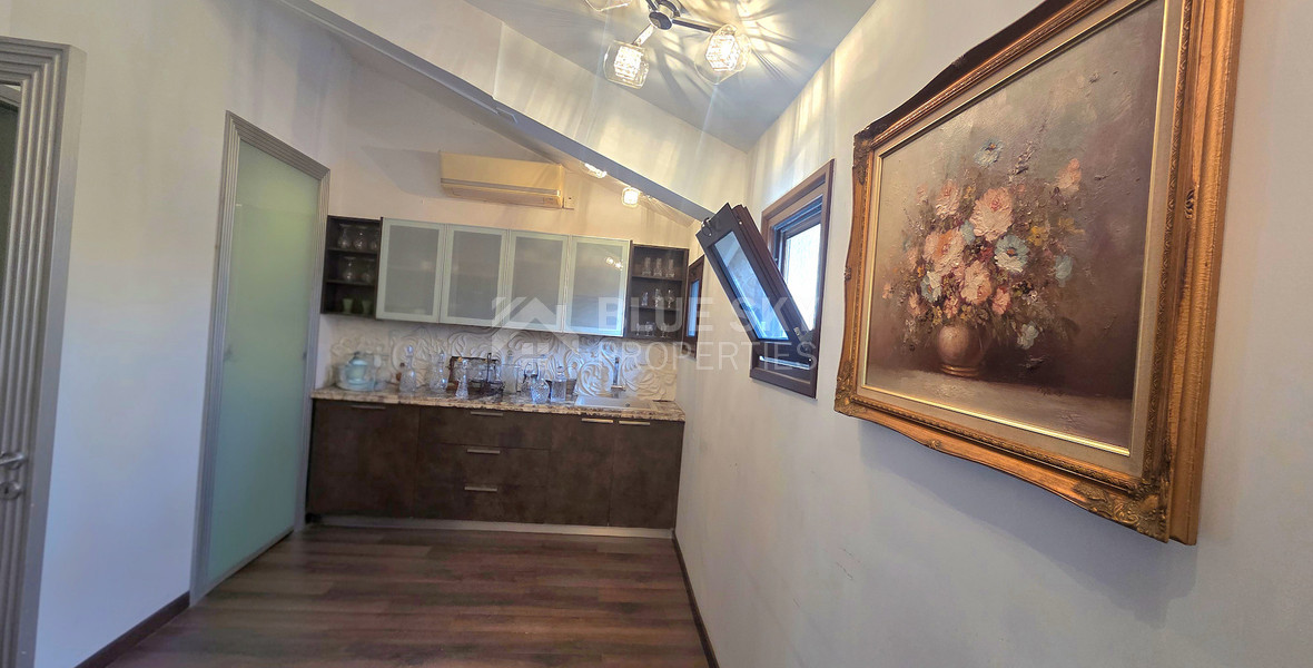 Prime Beachfront Lifestyle Opportunity / For Sale Four-Bedroom Maisonette Only 30 Meters from the Sea, Germasogeia tourist area, Limassol
