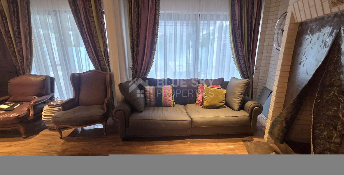 Prime Beachfront Lifestyle Opportunity / For Sale Four-Bedroom Maisonette Only 30 Meters from the Sea, Germasogeia tourist area, Limassol
