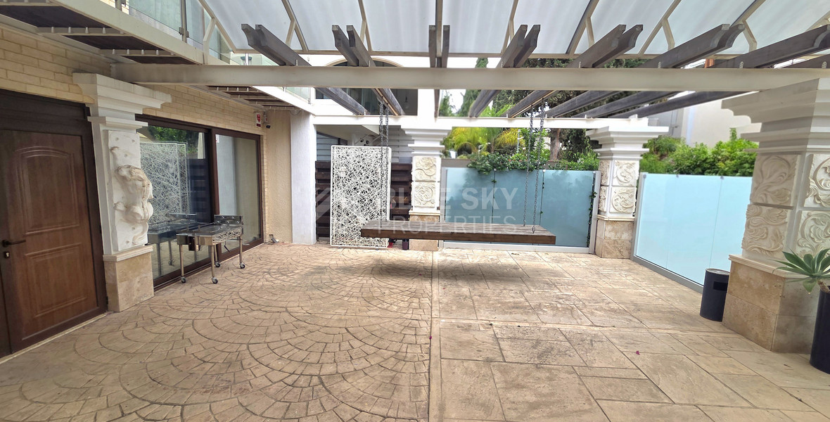 Prime Beachfront Lifestyle Opportunity / For Sale Four-Bedroom Maisonette Only 30 Meters from the Sea, Germasogeia tourist area, Limassol