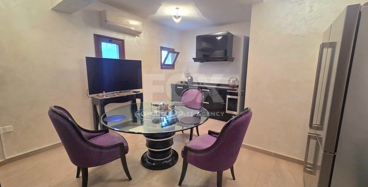 Prime Beachfront Lifestyle Opportunity / For Sale Four-Bedroom Maisonette Only 30 Meters from the Sea, Germasogeia tourist area, Limassol