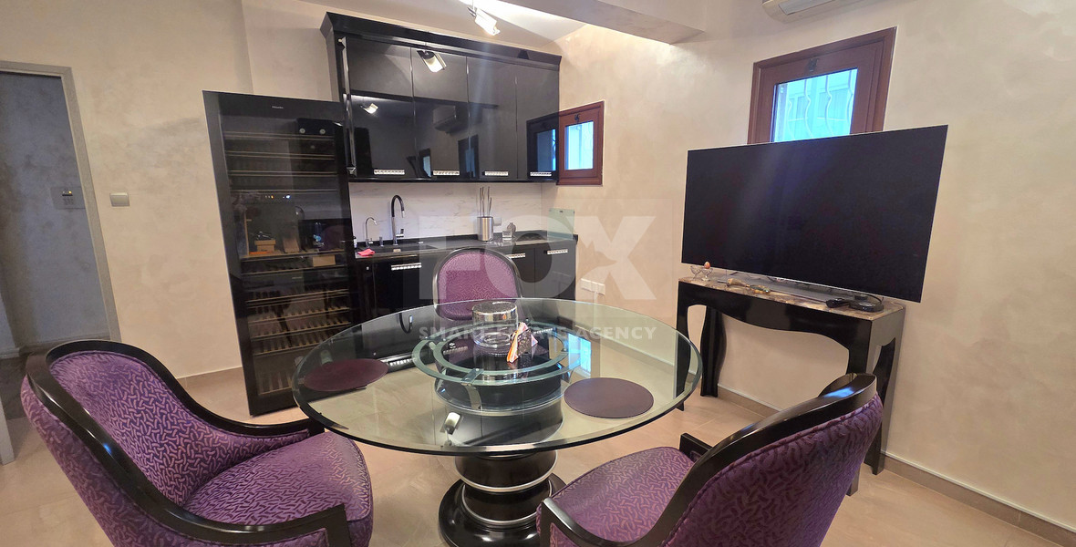 Prime Beachfront Lifestyle Opportunity / For Sale Four-Bedroom Maisonette Only 30 Meters from the Sea, Germasogeia tourist area, Limassol