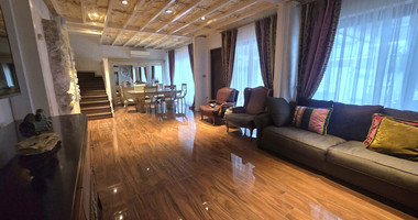 Prime Beachfront Lifestyle Opportunity / For Sale Four-Bedroom Maisonette Only 30 Meters from the Sea, Germasogeia tourist area, Limassol