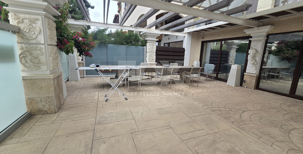 Prime Beachfront Lifestyle Opportunity / For Sale Four-Bedroom Maisonette Only 30 Meters from the Sea, Germasogeia tourist area, Limassol