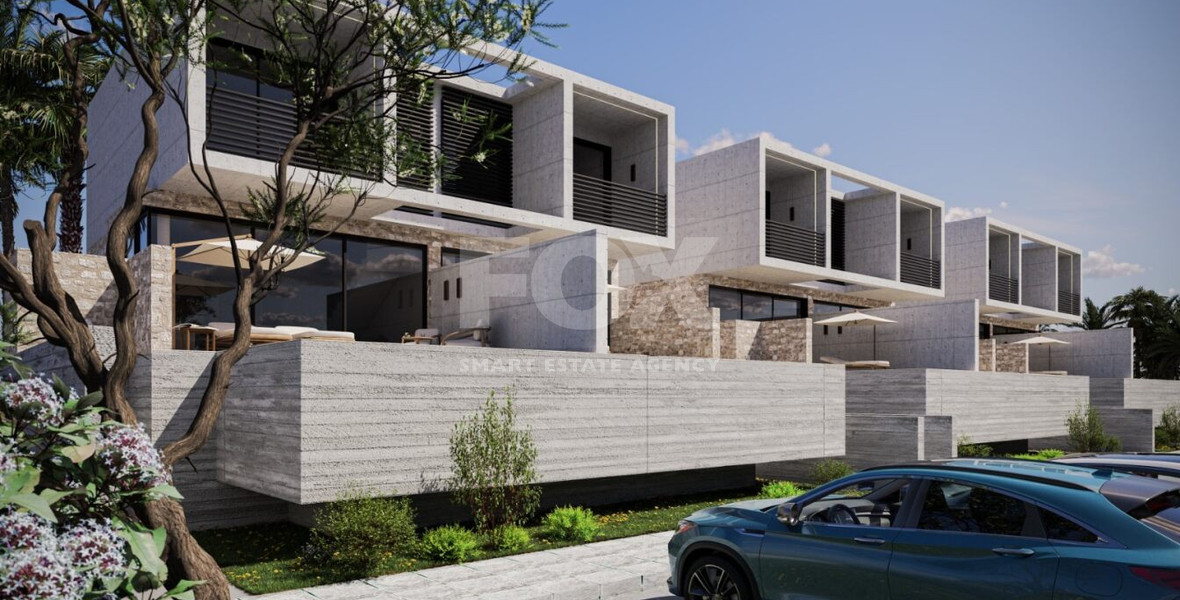 Mediterranean Elegance in Chlorakas- Two bedroom semi-detached two storey townhouse in Chloraka , in Paphos