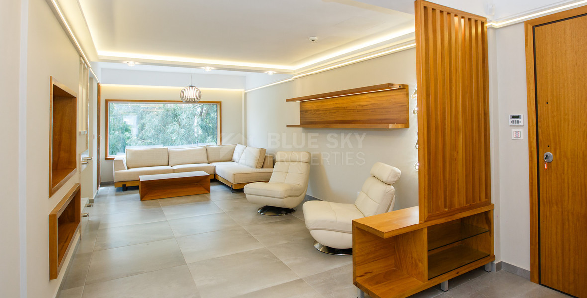 Luxury Seafront 3-Bedroom Apartment for Long-Term Rent in Dasoudi Park, Limassol