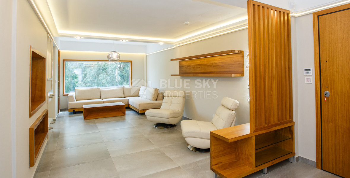 Luxury Seafront 3-Bedroom Apartment for Long-Term Rent in Dasoudi Park, Limassol
