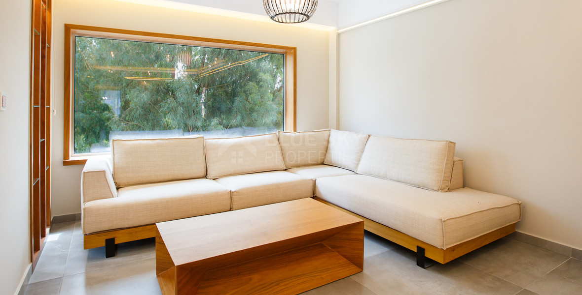 Luxury Seafront 3-Bedroom Apartment for Long-Term Rent in Dasoudi Park, Limassol