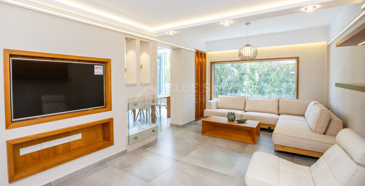 Luxury Seafront 3-Bedroom Apartment for Long-Term Rent in Dasoudi Park, Limassol