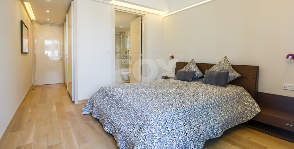 Luxury Seafront 3-Bedroom Apartment for Long-Term Rent in Dasoudi Park, Limassol
